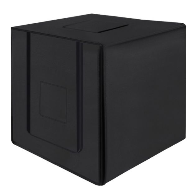 Αναδιπλούμενο Στούντιο Φωτογράφισης 80x80cm με Ενσωματωμένο Φωτισμό LED