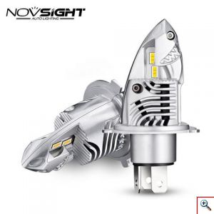 2x Λαμπτήρες LED H4 12000LM (2x6000lm) 6000K 70W (2x35w) IP68 A5397 F10 NOVSIGHT Λάμπες Αυτοκινήτου 12V