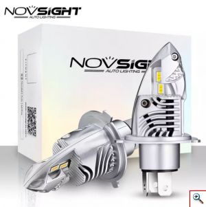 2x Λαμπτήρες LED H4 12000LM (2x6000lm) 6000K 70W (2x35w) IP68 A5397 F10 NOVSIGHT Λάμπες Αυτοκινήτου 12V
