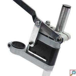 Ρυθμιζόμενη Βάση Στήριξης Δράπανου Drill Stand από Ανθρακούχο Χάλυβα & Αλουμίνιο με Ρυθμιζόμενο Ύψος & Σταθερή Βάση