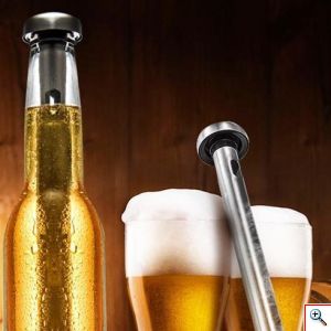 Στιγμιαίος Ψύκτης Μπύρας από Ανοξείδωτο Ατσάλι - Beer Chiller Stick 2τμχ.