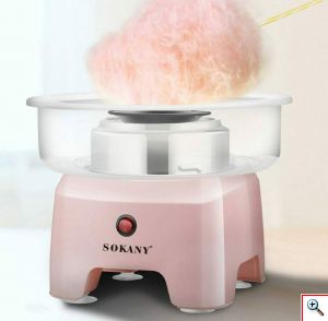 Sokany® Φορητή Συσκευή - Μηχανή για Μαλλί της Γριάς 29.8cm Μπλε