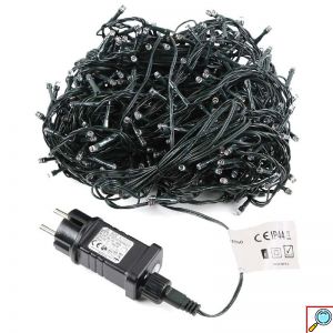 Χριστουγεννιάτικα Αδιάβροχα Λαμπάκια 33m 600 LED Θερμού Λευκού Φωτισμού με 8 Προγράμματα Arrango