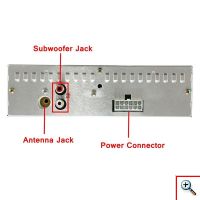 Mp3 Player Αυτοκινήτου με Bluetooth USB/SD/AUX FM Radio & Τηλεχειριστήριο ELEMENT NC001