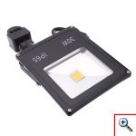 Ultra Slim Προβολέας LED 30w με Ανιχνευτή Κίνησης Λευκό 6000K Υψηλής Φωτεινότητας