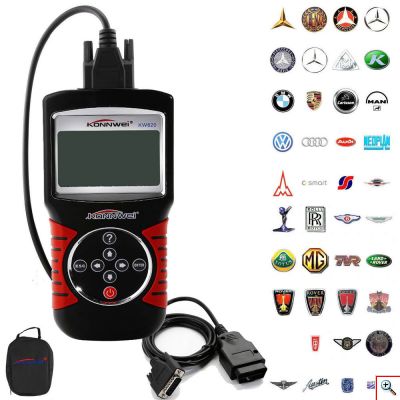 Ψηφιακό Διαγνωστικό Αυτοκινήτων obdII/eobd Scanner Konnwei KW82