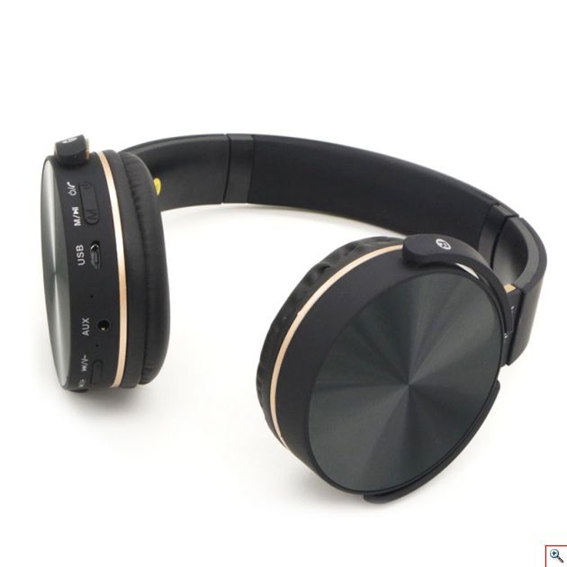 Ασύρματα On-Ear Ακουστικά Bluetooth με Aux, SD/TF, FM Radio & Μικρόφωνο - Foldable Wireless Super Bass Headset 