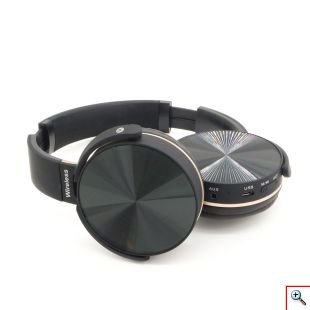 Ασύρματα On-Ear Ακουστικά Bluetooth με Aux, SD/TF, FM Radio & Μικρόφωνο - Foldable Wireless Super Bass Headset 
