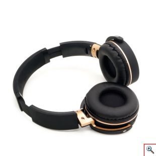 Ασύρματα On-Ear Ακουστικά Bluetooth με Aux, SD/TF, FM Radio & Μικρόφωνο - Foldable Wireless Super Bass Headset 