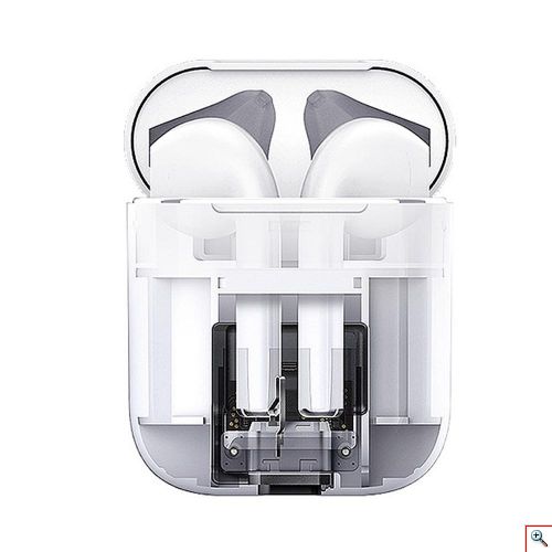 Ασύρματα Ακουστικά Bluetooth 5.0 που Παίζουν Ταυτόχρονα με Μικρόφωνο - airpods iphone Handsfree Earphones χωρίς Καλώδιο