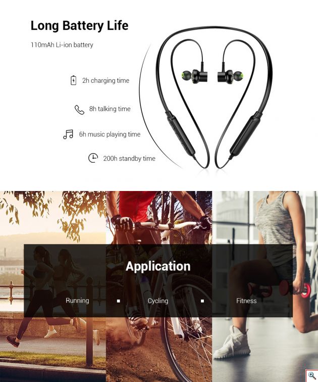 Ασύρματα Μαγνητικά Ακουστικά - Neckband Earphones Awei 