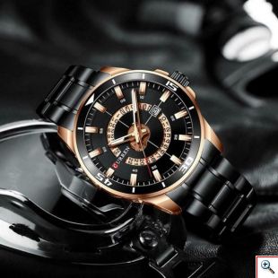 Ανδρικό Ρολόι Curren Gold - Analog Quartz Men's Wristwatch