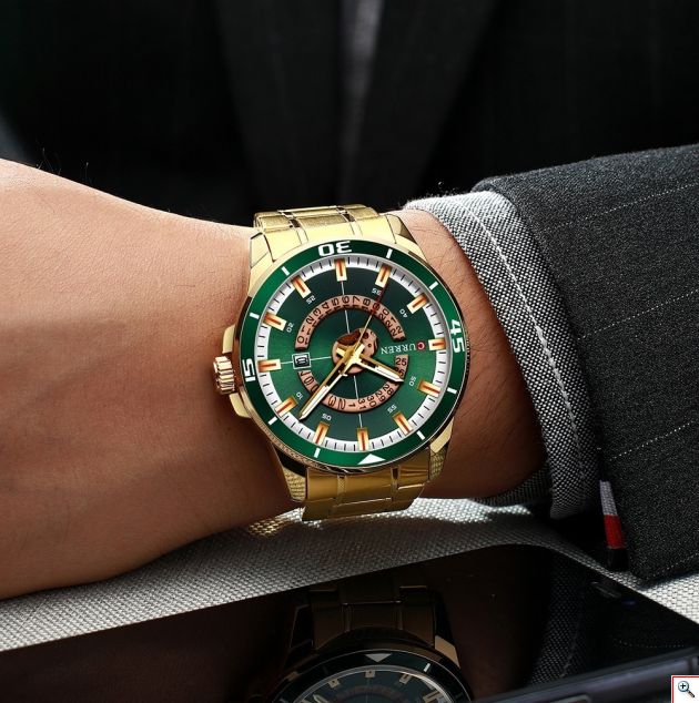 Ανδρικό Ρολόι Curren Gold - Analog Quartz Men's Wristwatch