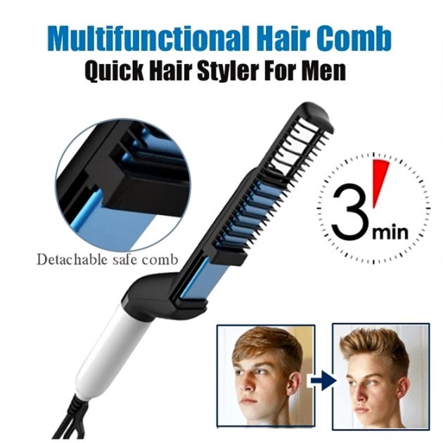 Κεραμική Ισιωτική - Σίδερο για Μαλλιά και Γένια - Man Modelling Comb