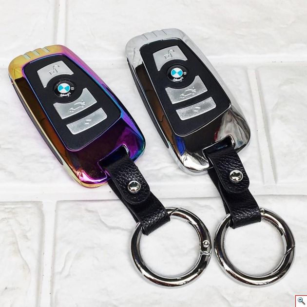Αντιανεμικός Ηλεκτρονικός Αναπτήρας USB Επαναφορτιζόμενος - Μπρελόκ Κλειδιά Αυτοκινήτου