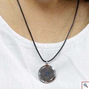 Κολιέ Αρωματοθεραπείας με 5 Σφουγγαράκια - Aromatic Therapy Necklace Aum