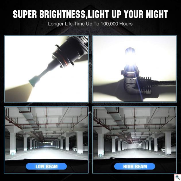 NovSight Φώτα - Λάμπες Αυτοκινήτου A500-N20B-H4 60W 8000LM 6500K