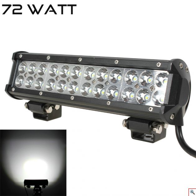 Μπάρα Φωτισμού LED 72w με 24 LED 10-30VOLT DC 6000K GP4003