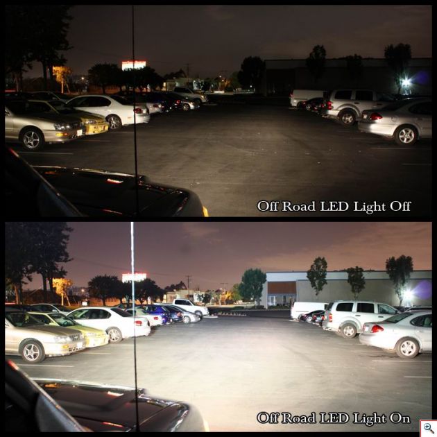 Μπάρα Φωτισμού LED 72w με 24 LED 10-30VOLT DC 6000K GP4003
