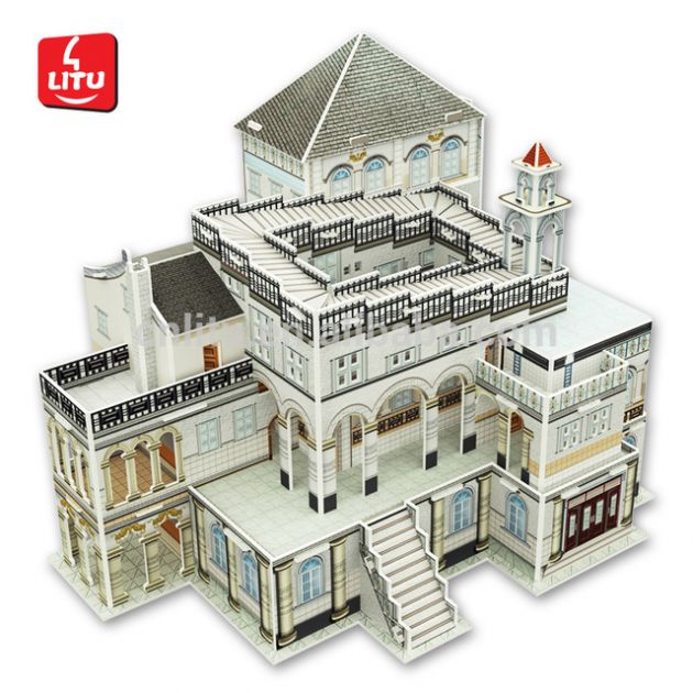 Τρισδιάστατο Πάζλ με Θέμα Revolving Pavillion - 3D Puzzle