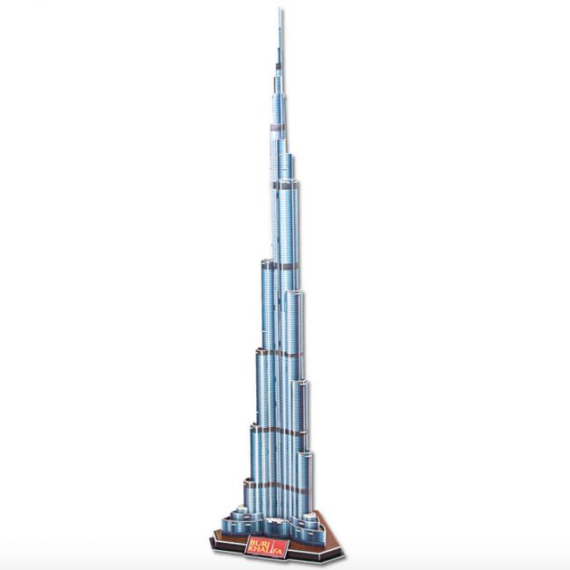 Τρισδιάστατο Πάζλ με Θέμα Burj Khalifa - 3D Puzzle