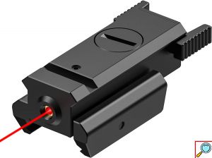 Tactical Red Dot Laser Sight Low Profile For Rifle Handgun 20mm Picatinny Rail