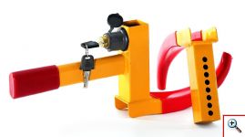Αντικλεπτικό Τροχού Αυτοκινήτου Δαγκάνα - Wheel Lock Clamp