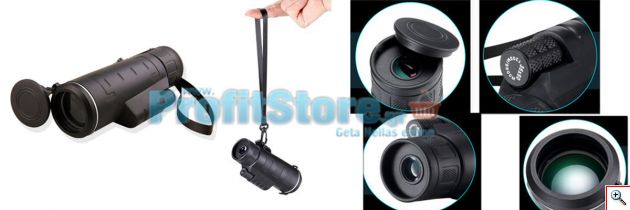 Compact Μονόκυαλο Near Focus 35x50 Helios Day & Night WeatherProof 
