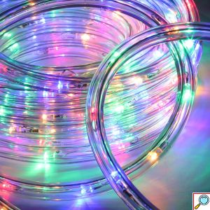 6m Αδιάβροχος Φωτοσωλήνας RGB Ρεύματος με 8 Προγράμματα Φωτισμού - ARRANGO