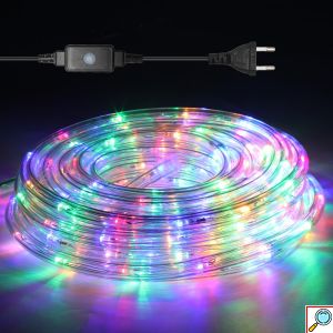 6m Αδιάβροχος Φωτοσωλήνας RGB Ρεύματος με 8 Προγράμματα Φωτισμού - ARRANGO