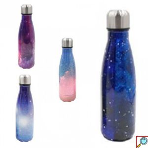 Ανοξείδωτο Θερμός 350ml με Εφέ Διαστήματος - Space Effect Thermos σε Διάφορα Σχέδια