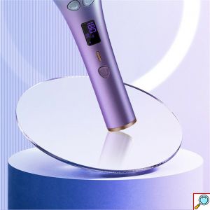 Ηλεκτρική Βούρτσα - Ψαλίδι για Μπούκλες με Αέρα 25W 80°-210°C - ANDOWL Automatic Curling Iron 