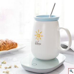 Θερμαινόμενη Βάση - Εστία για Κούπες - Thermostatic Warming Coaster