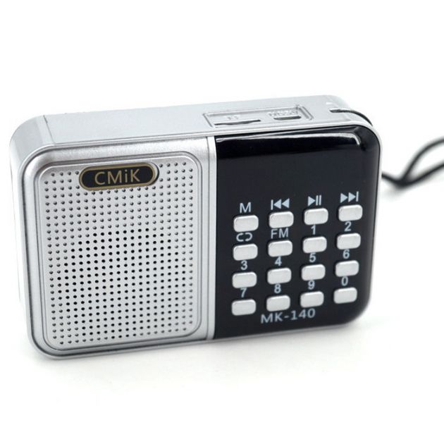 Επαναφορτιζόμενο Μίνι Ραδιόφωνο - FM Digital Radio CMiK Επαναφορτιζόμενο Μίνι Ραδιόφωνο - FM Digital Radio CMiK