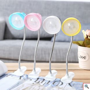 Μίνι LED USB Φωτιστικό Γραφείου με Κλιπ & Εύκαμπτο Βραχίονα - Clip LED Lamp 