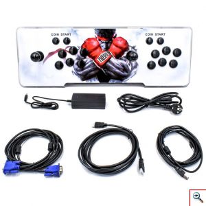 Κονσόλα Ρετρό YOG Pandora Box 3D Arcade Games Box 2448 σε 1 Fighting Edition HDMI, VGA, USB - ABS Λευκό