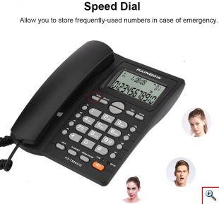 Σταθερό Ενσύρματο Τηλέφωνο με Οθόνη - N-INC Telephone
