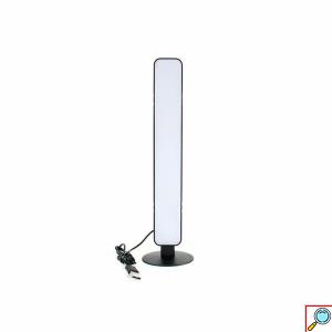 LED RGB Επιτραπέζιο Διακοσμητικό Φωτιστικό Μπάρα με Τηλεχειριστήριο και Ρυθμιζόμενο Φωτισμό 