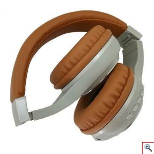 Ασύρματα & Ενσύρματα On-Ear Ακουστικά Bluetooth με Aux, SD/TF, FM Radio & Μικρόφωνο - Foldable Wireless Headphones 
