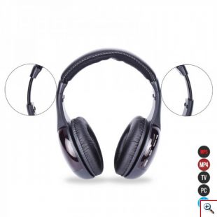 On-Ear Ασύρματα Ακουστικά Bluetooth με Aux, SD/TF/Fm & Μικρόφωνο - Foldable Wireless Headphones Andowl