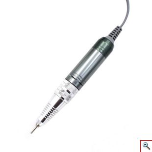Επαγγελματικός Ηλεκτρικός Τροχός 65w 35.000RPM Μανικιούρ Πεντικιούρ με Πεντάλ - Portable Glazing Machine Ασημί
