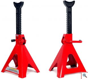 Γρύλος Jack Stand 3 Ton 600 LB Βαρέως Τύπου Χάλυβα