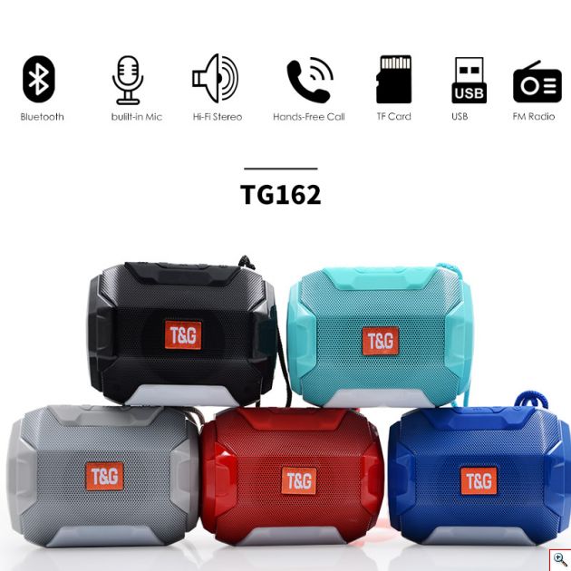 Mini Ηχοσύστημα Bluetooth USB/SD/FM/AUX - Multimedia Portable Wireless Speaker