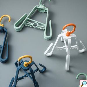 Σετ 3 Κρεμάστρες Εξοικονόμησης Χώρου - Παπουτσοθήκη 4 Θέσεων για Παπούτσια & Κάλτσες Πλαστικό 