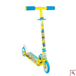 Αναδιπλούμενο Παιδικό Πατίνι Scooter - Minions με Ρυθμιζόμενο Ύψος