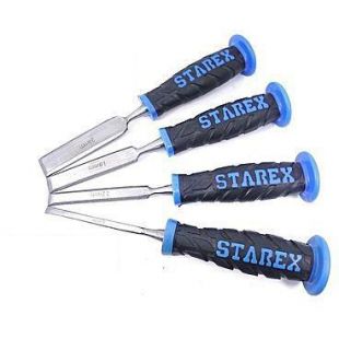 Σετ 4 Σμίλες για Επαγγελματική Εργασία Starex CRV Μεγέθους 6mm,13mm,19mm,25mm