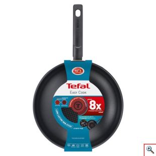 Τηγάνι Αντικολλητικό Wok Cook & Clean 28cm Tefal