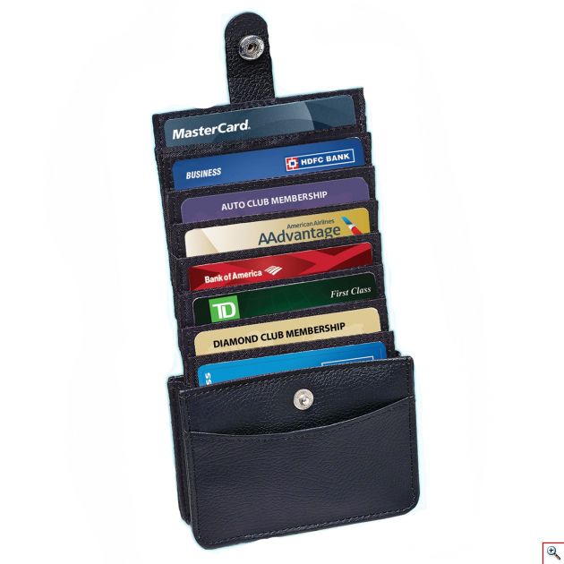 Πορτοφόλι με 16 Θήκες για Κάρτες - Top Wallet 16 Cards
