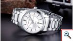 Ανδρικό Ρολόι CURREN M8072 Silver & White