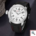 Ανδρικό Ρολόι CURREN M8173 Black & White